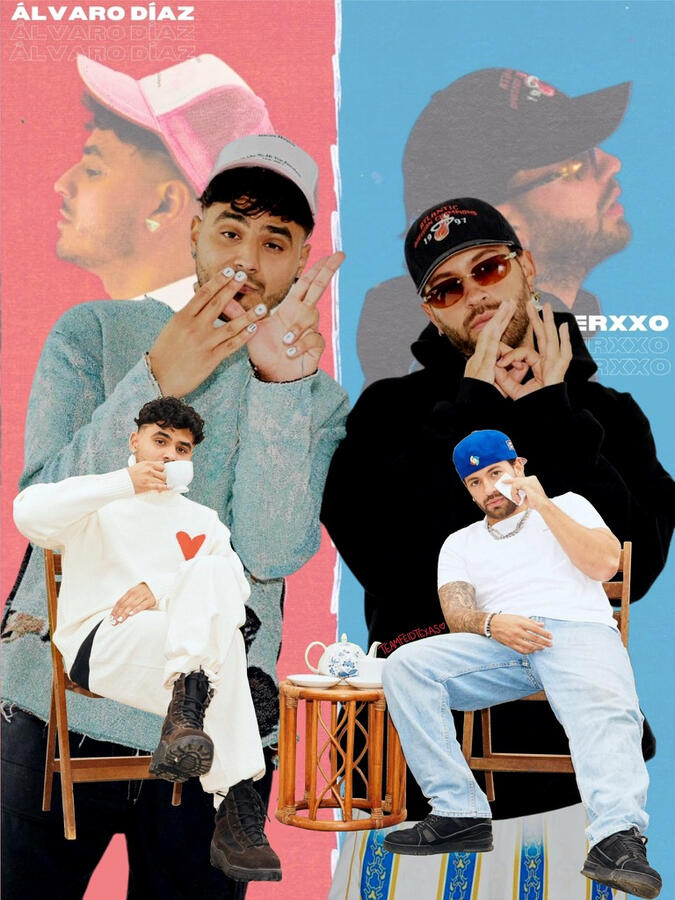 Feid & Alvarito Diaz merch concept